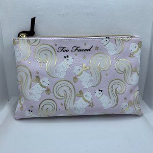 NEW Too Faced Makeup Bag - Squirrels Design